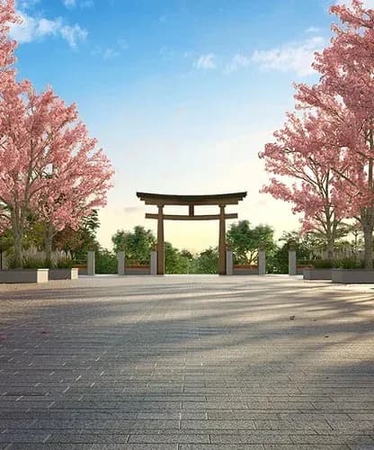 Sobha Dream Gardens: Torii Gate entrance at SOBHA Dream Gardens (artist’s impression)