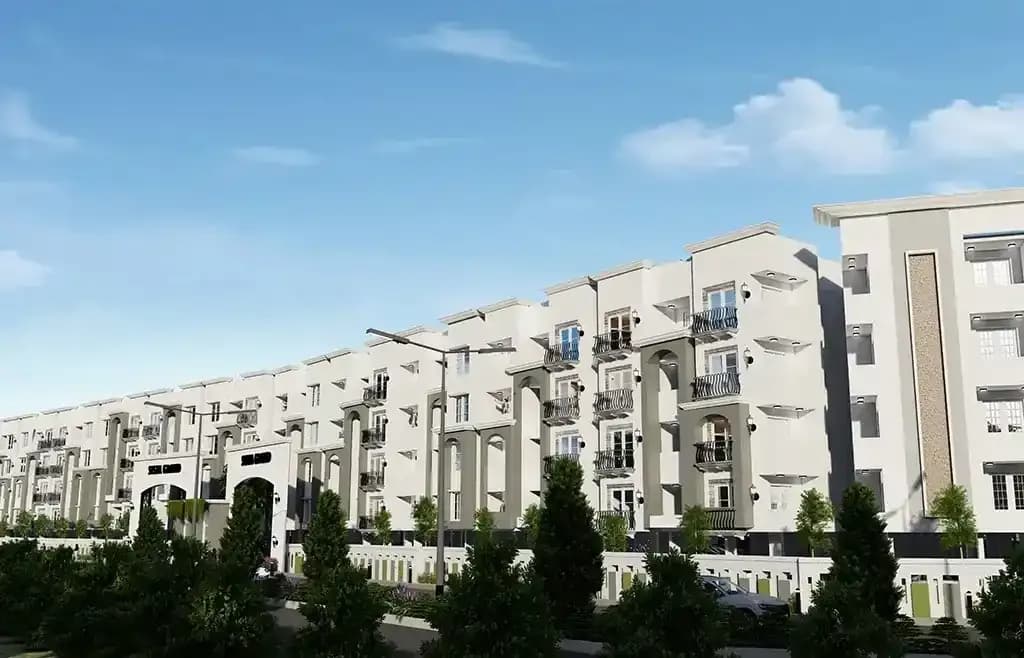 Sky Grand: Project exterior elevation and architecture