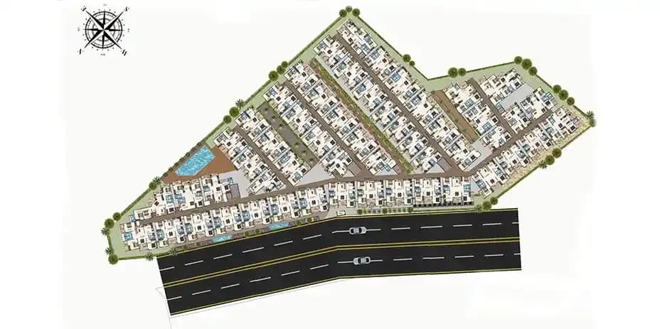 Sky Grand: Master plan layout (artist’s impression)
