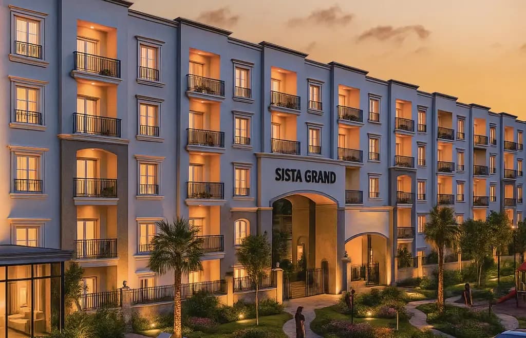 Sky Grand: Building facade and landscaping (artist’s impression)