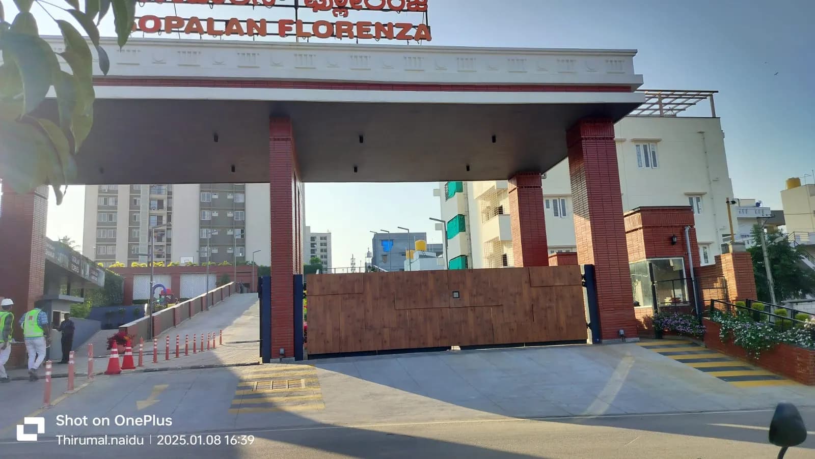 Gopalan Florenza: Site photo filed with Karnataka RERA