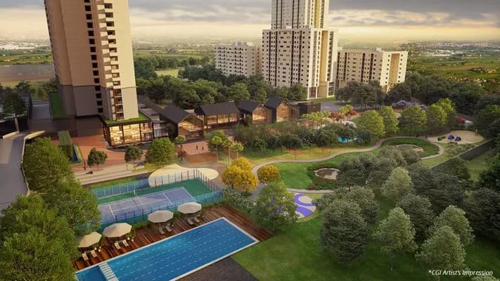 Assetz Marq: Central park landscaping and greenery (artist’s impression)