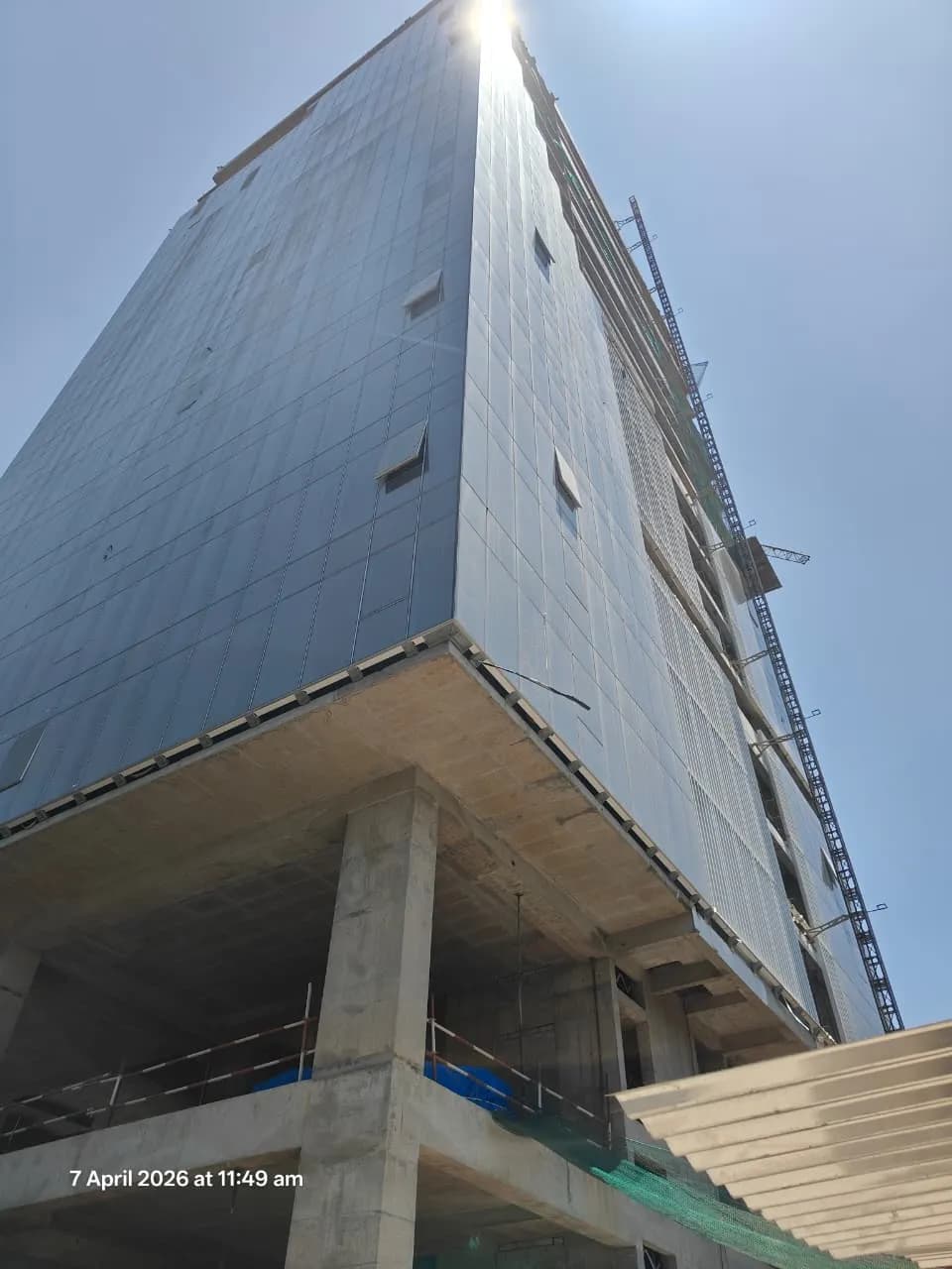 Mark's 36: Site photo filed with Karnataka RERA