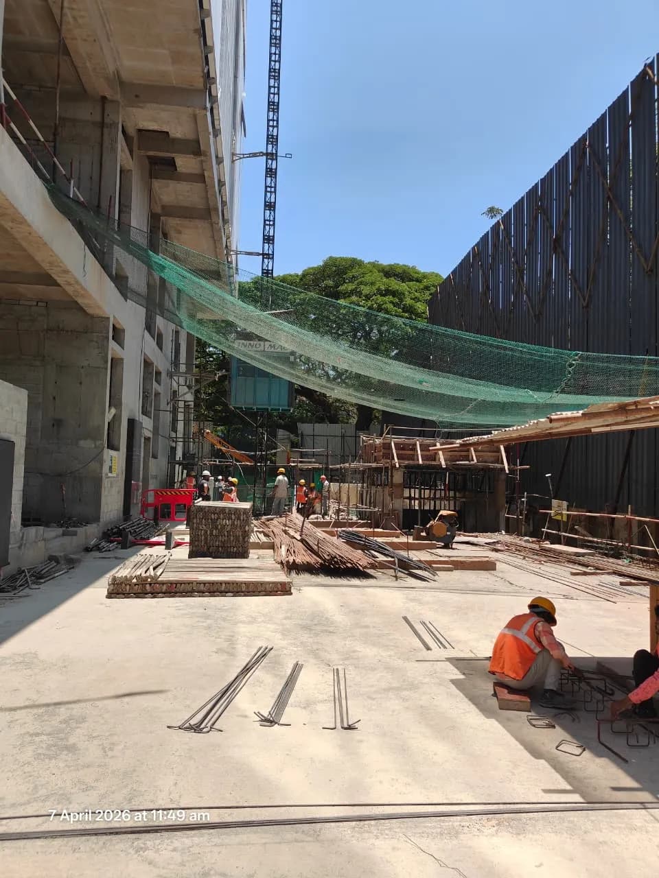 Mark's 36: Site photo filed with Karnataka RERA