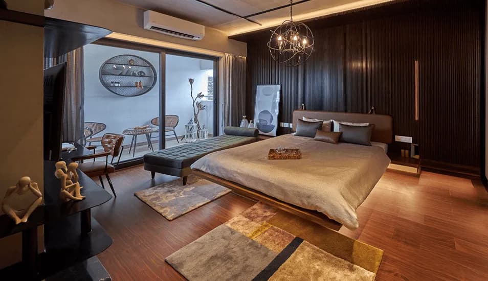 Purva Atmosphere: Apartment interior design and living space (artist’s impression)