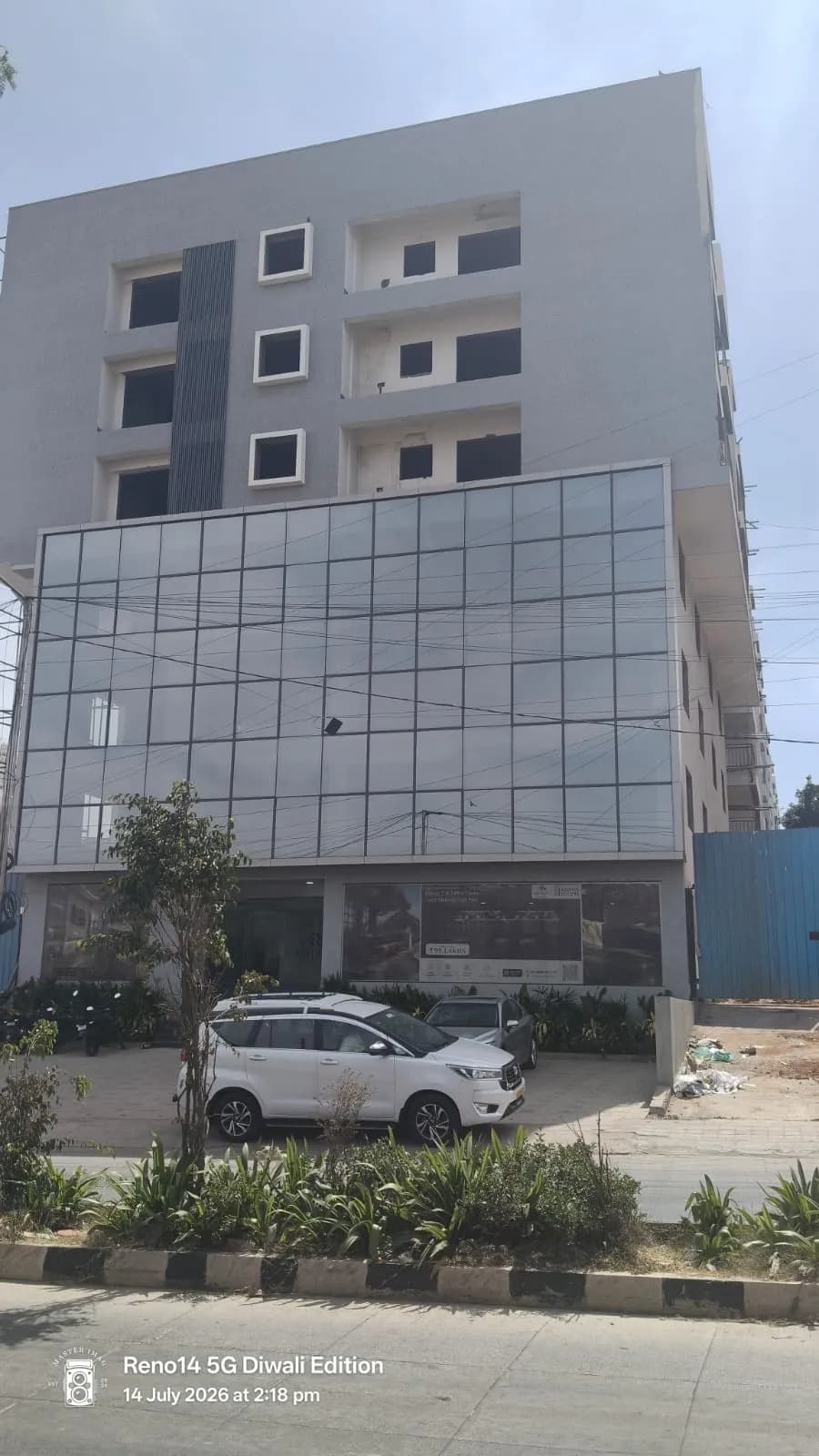 Aadya Serene: Site photo filed with Karnataka RERA