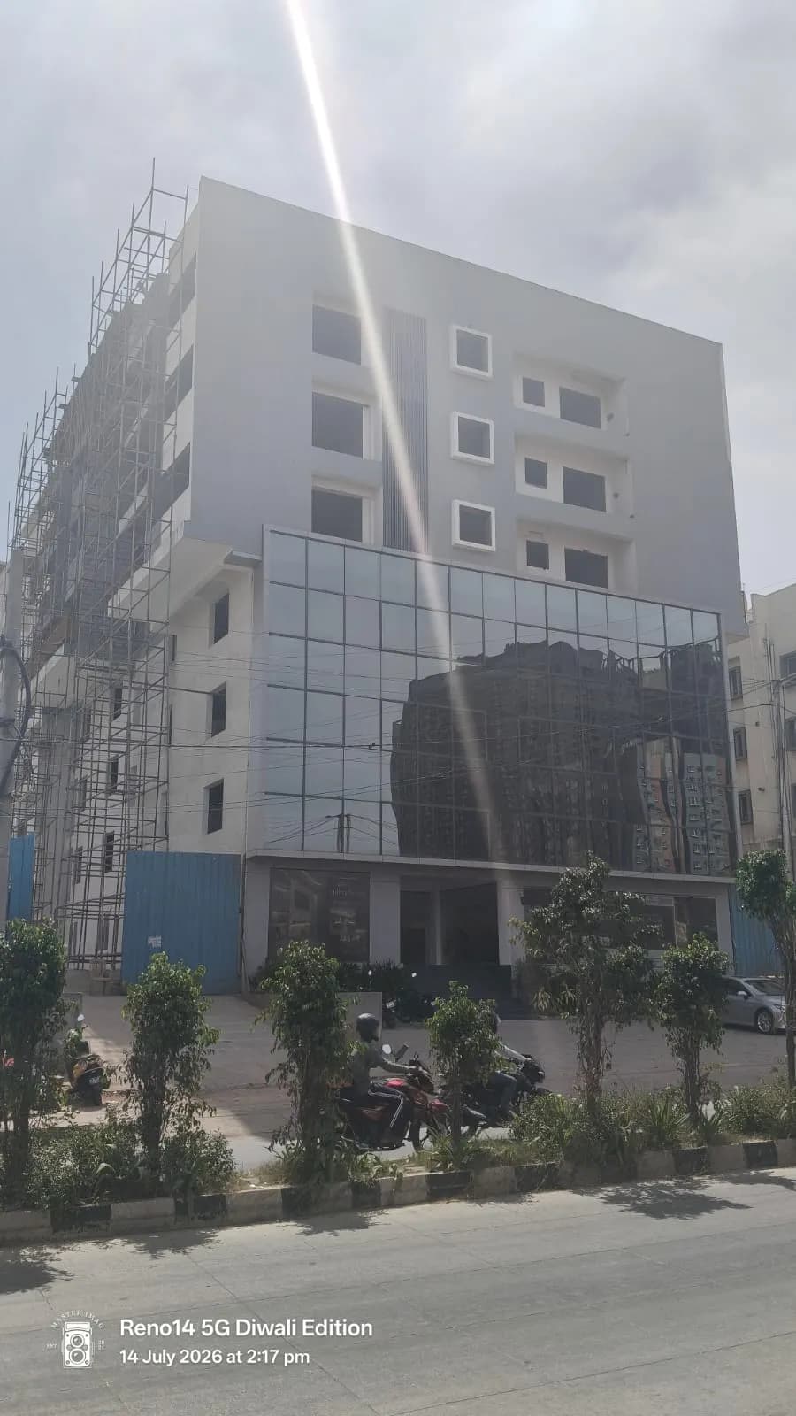 Aadya Serene: Site photo filed with Karnataka RERA