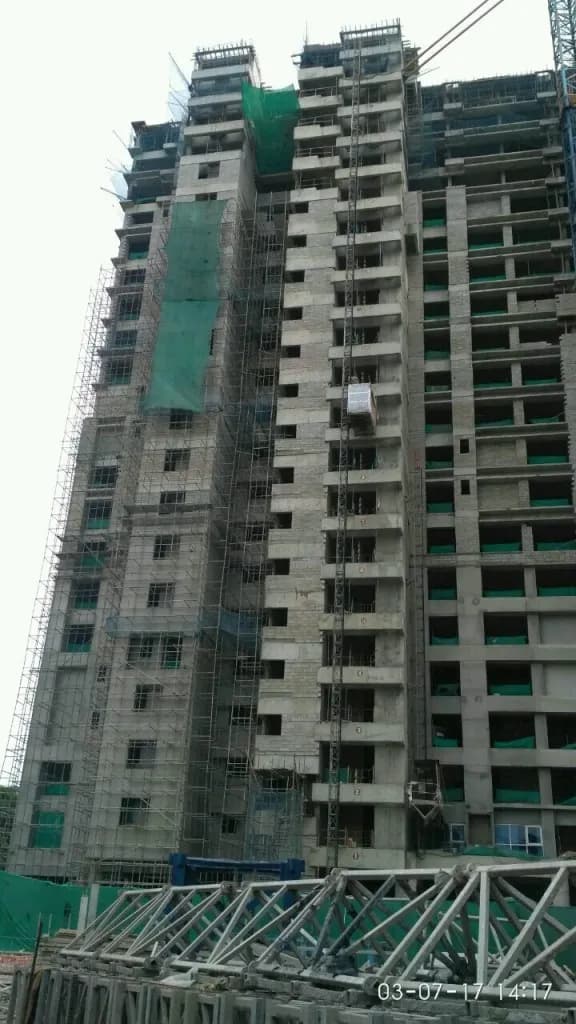 Mantri Blossom1: Site photo filed with Karnataka RERA