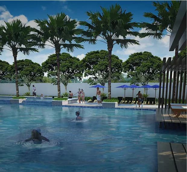 Adarsh Palm Acres: Swimming pool facilities