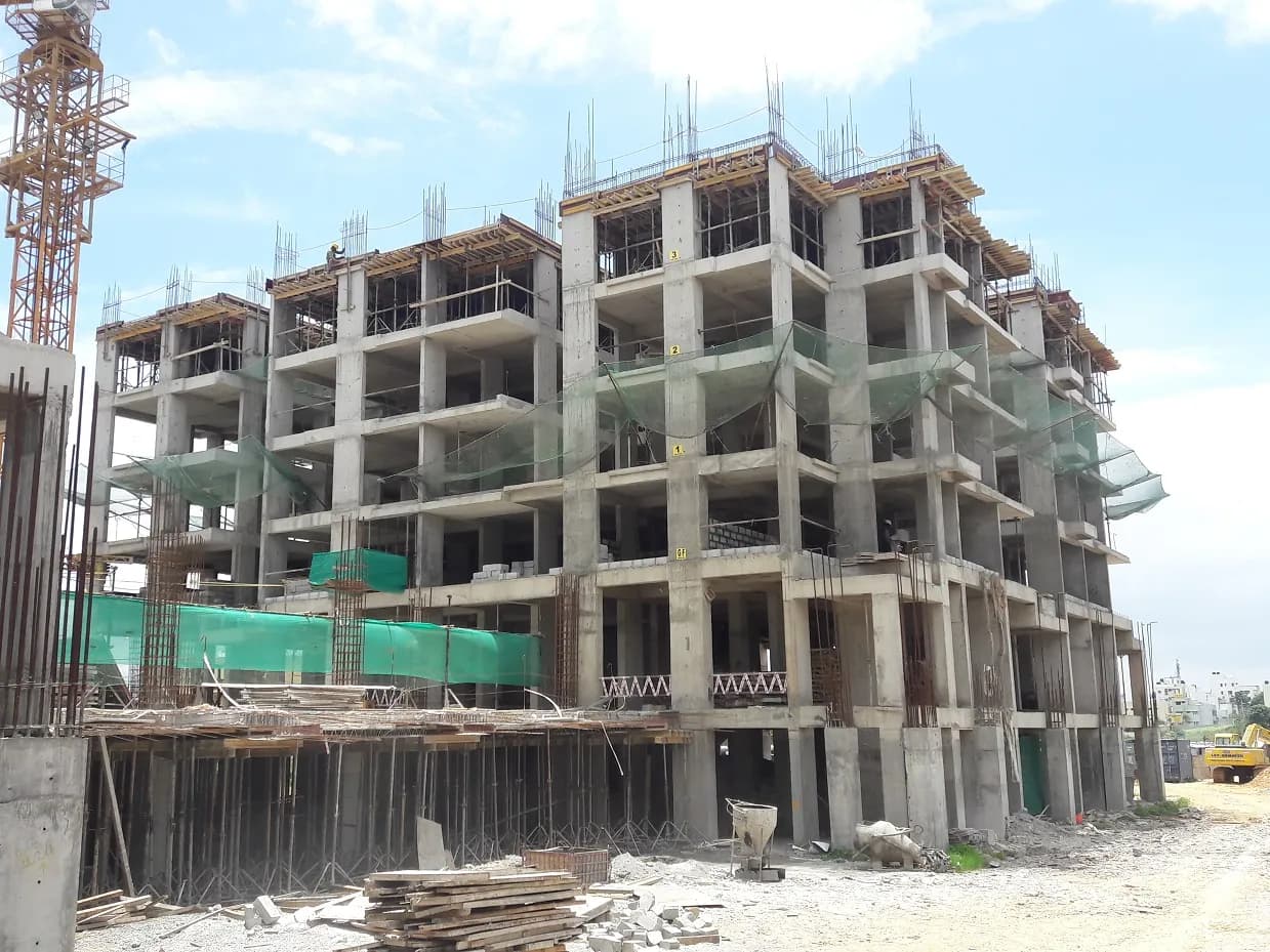 Birla Apple Aroma: Site photo filed with Karnataka RERA