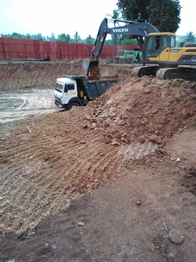 Krishvi BVL Statura: Site photo filed with Karnataka RERA
