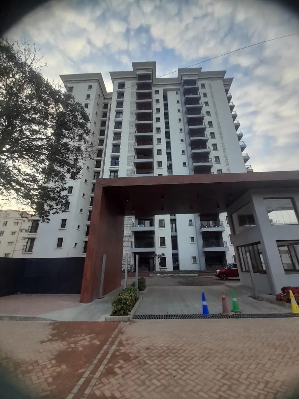 CENTREO by Enessen Estates & Prime One Corp: Site photo filed with Karnataka RERA