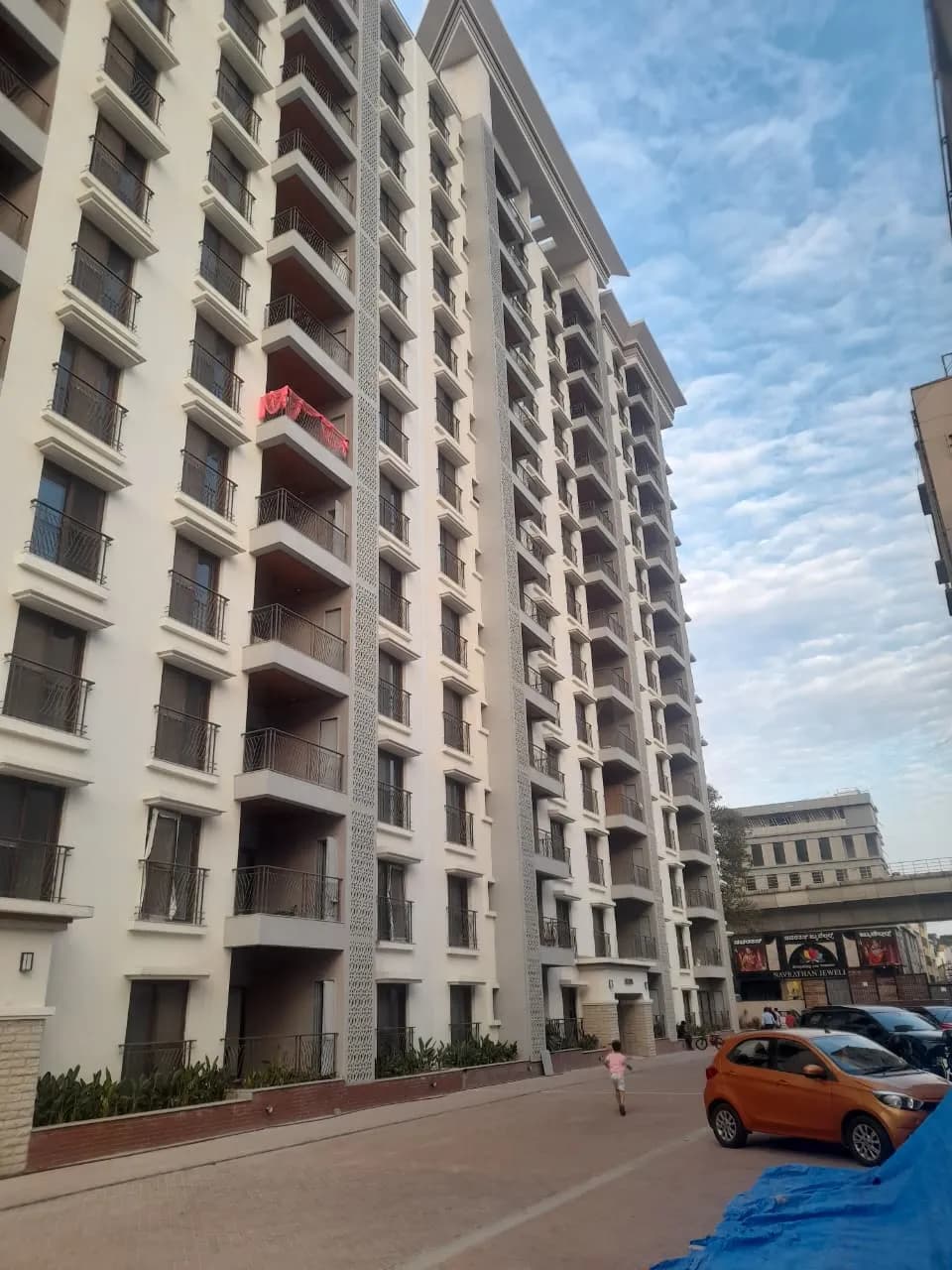 CENTREO by Enessen Estates & Prime One Corp: Site photo filed with Karnataka RERA