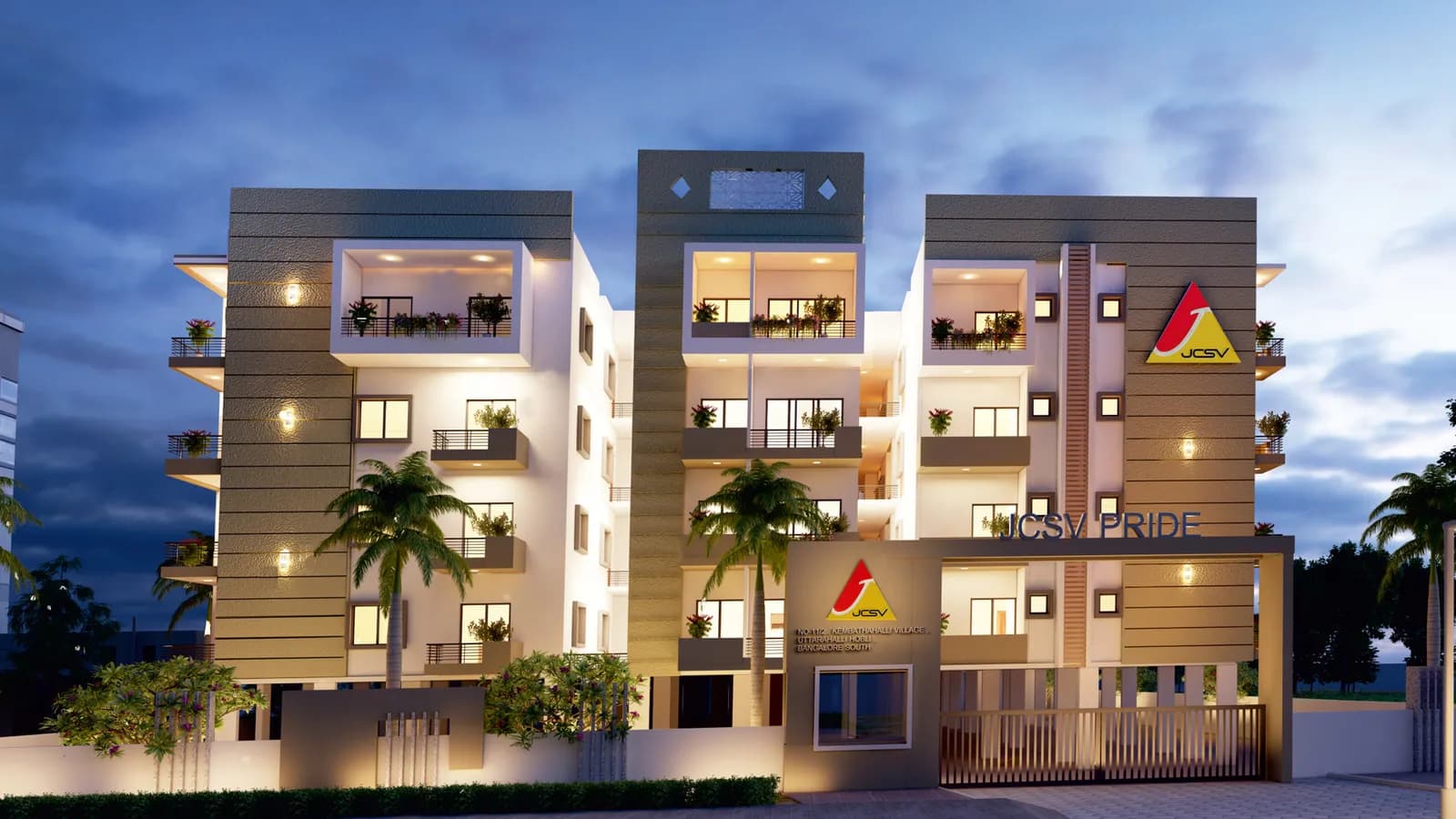 JCSV Pride: JCSV Pride luxury apartments building exterior (artist’s impression)