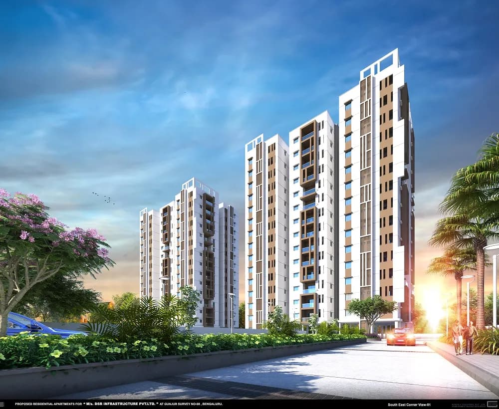 DSR Parkway: Site photo filed with Karnataka RERA