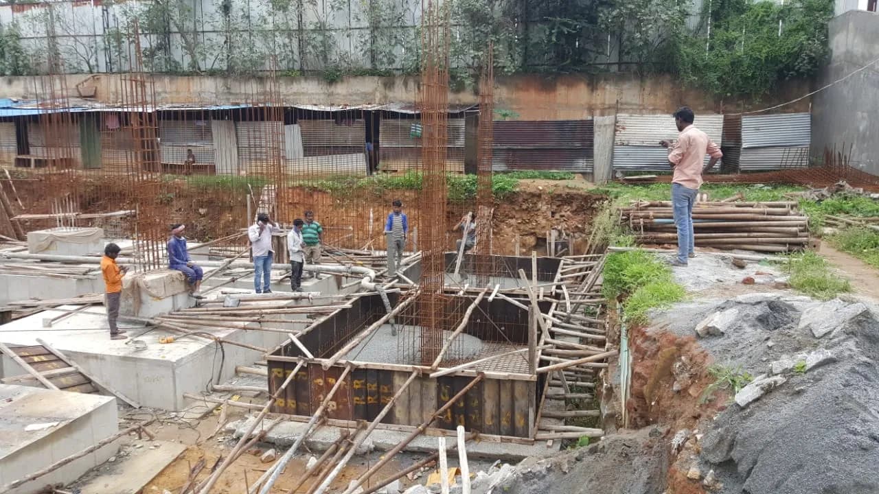 Mahaveer Rarus: Site photo filed with Karnataka RERA
