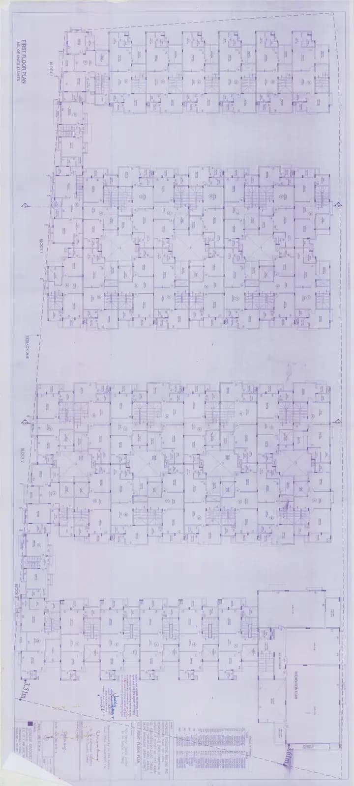 Urban Serenity -I: Villament 1st Floor Plan (filed with Karnataka RERA)