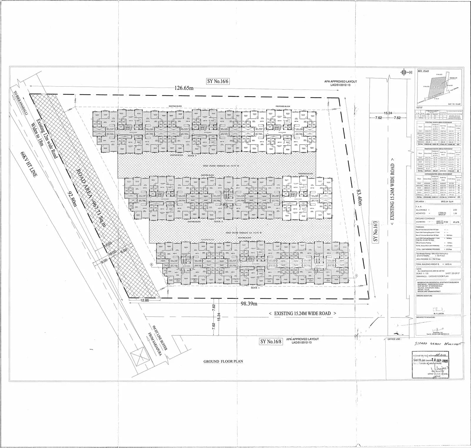 Sierra Greens: Approved Plan.jpg (filed with Karnataka RERA)