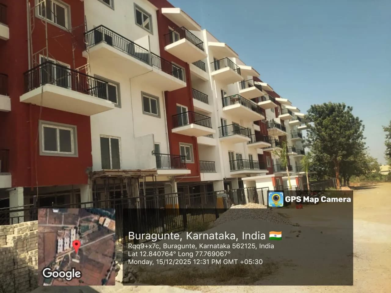 Sierra Greens: Site photo filed with Karnataka RERA