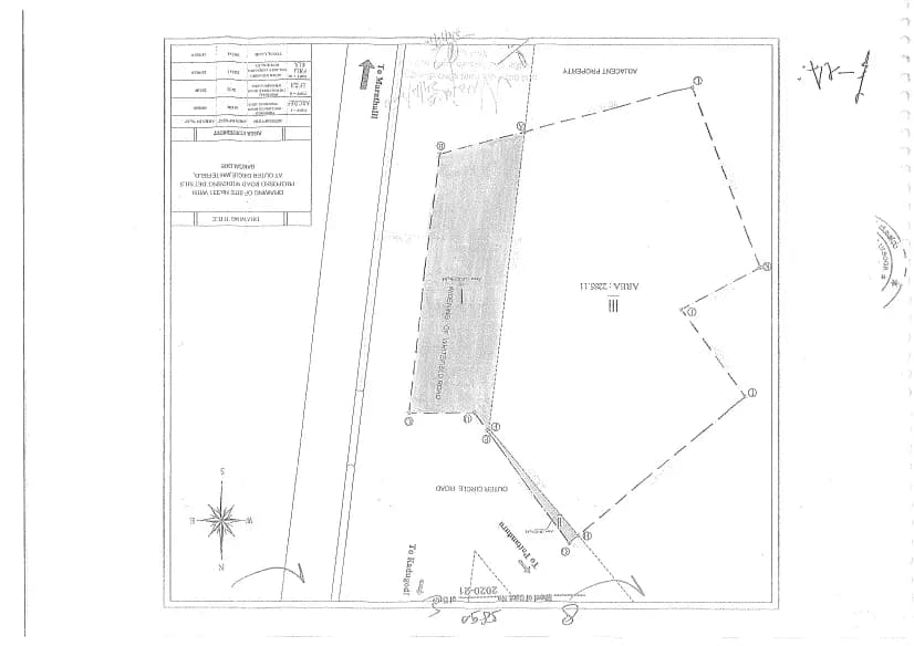 Skav Grande: Existing Layout Plan (filed with Karnataka RERA)