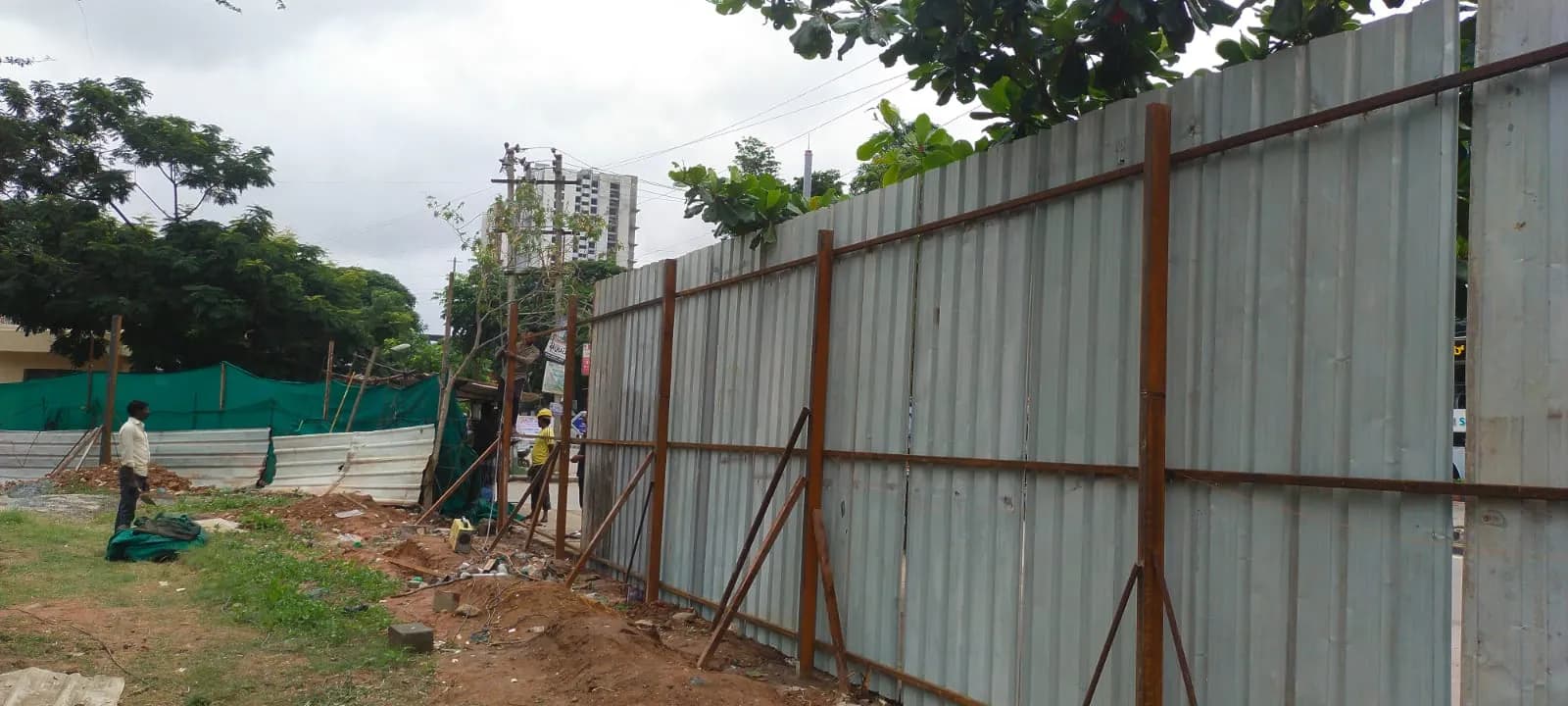Skav Grande: Site photo filed with Karnataka RERA