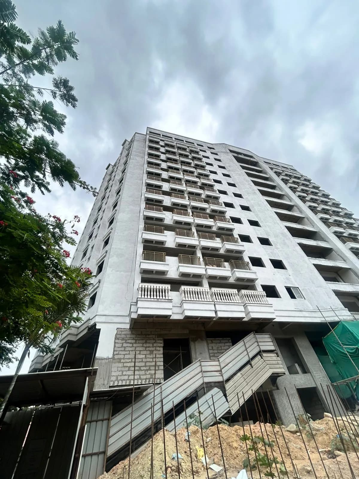 Skav Grande: Site photo filed with Karnataka RERA