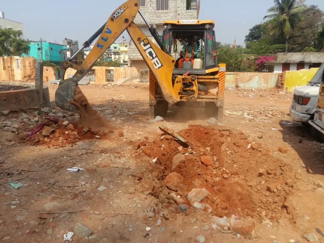 Raja Four Squares: Site photo filed with Karnataka RERA