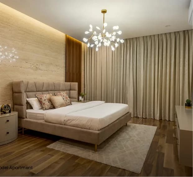 Adarsh Stratuss Phase 1: Bedroom interior (artist’s impression)