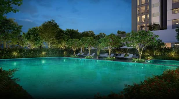 Adarsh Stratuss Phase 1: Swimming Pool (artist’s impression)