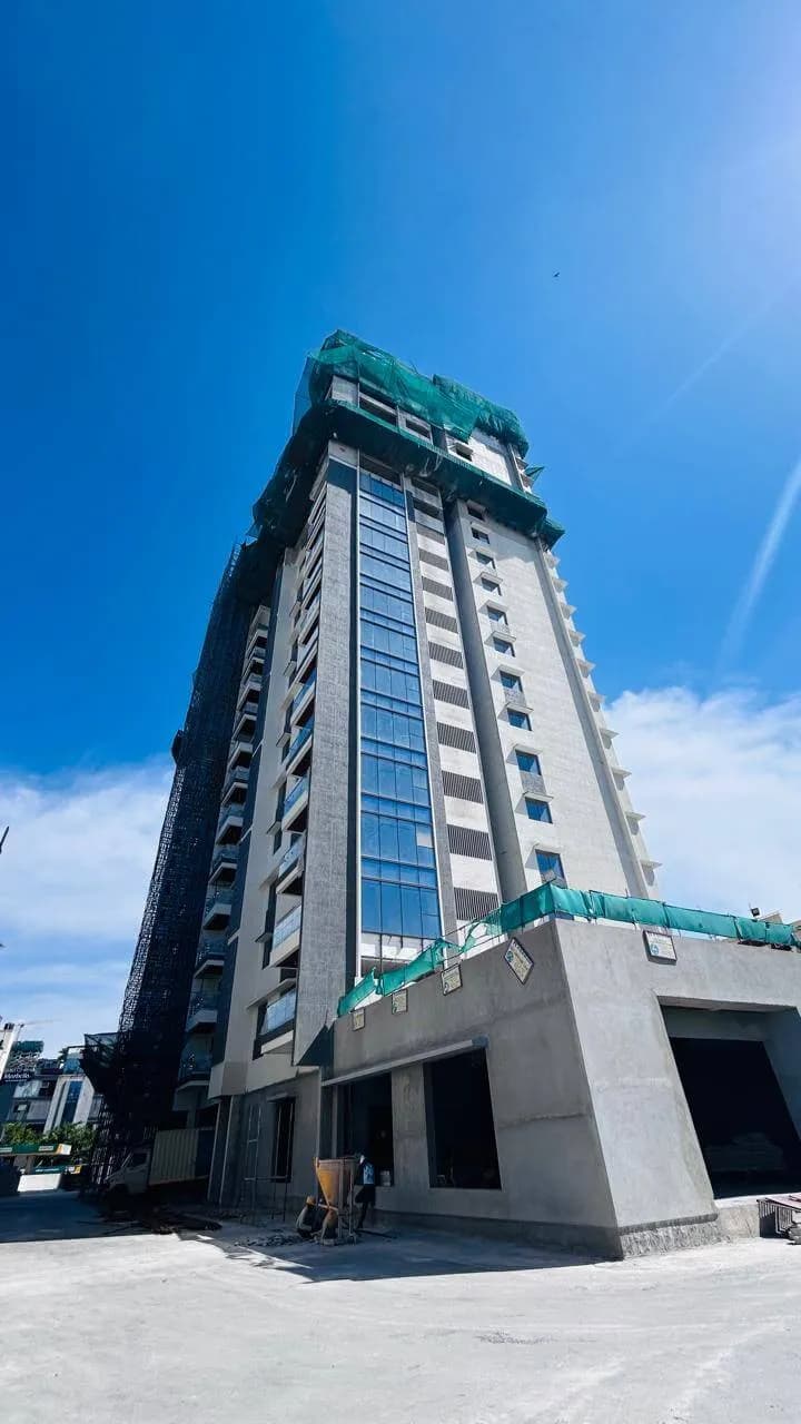 Adarsh Stratuss Phase 1: East Side Elevation