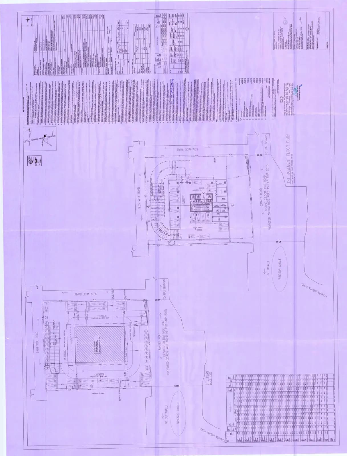 Iconica Nitesh Park Avenue: building plan.pdf (filed with Karnataka RERA)