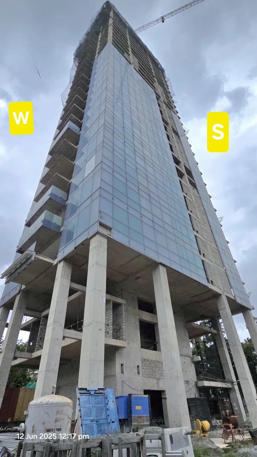 Iconica Nitesh Park Avenue: Site photo filed with Karnataka RERA