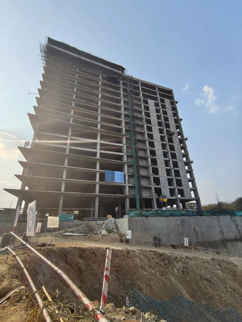 Ozone Chambers: Site photo filed with Karnataka RERA