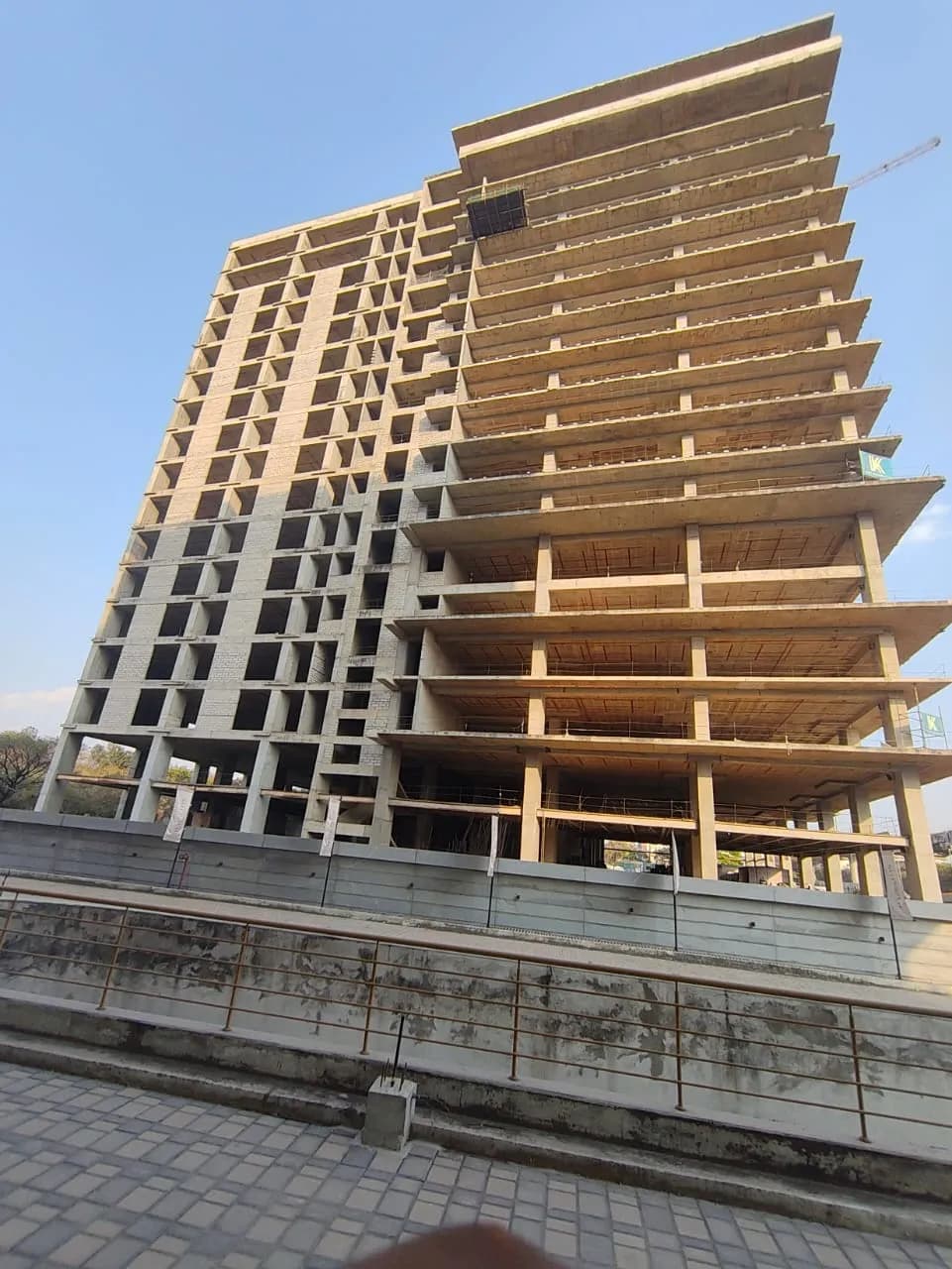 Ozone Chambers: Site photo filed with Karnataka RERA