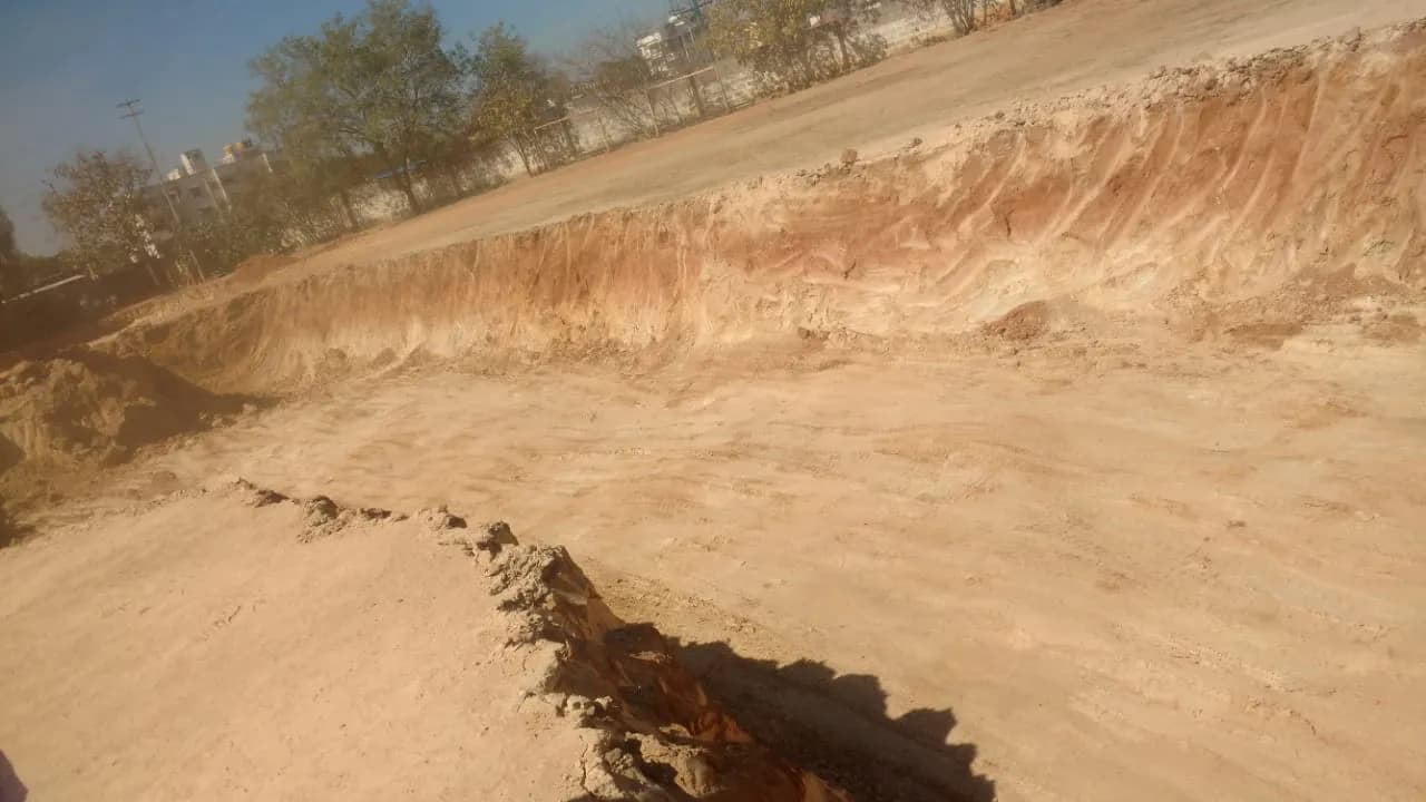 Mana Capitol: Site photo filed with Karnataka RERA