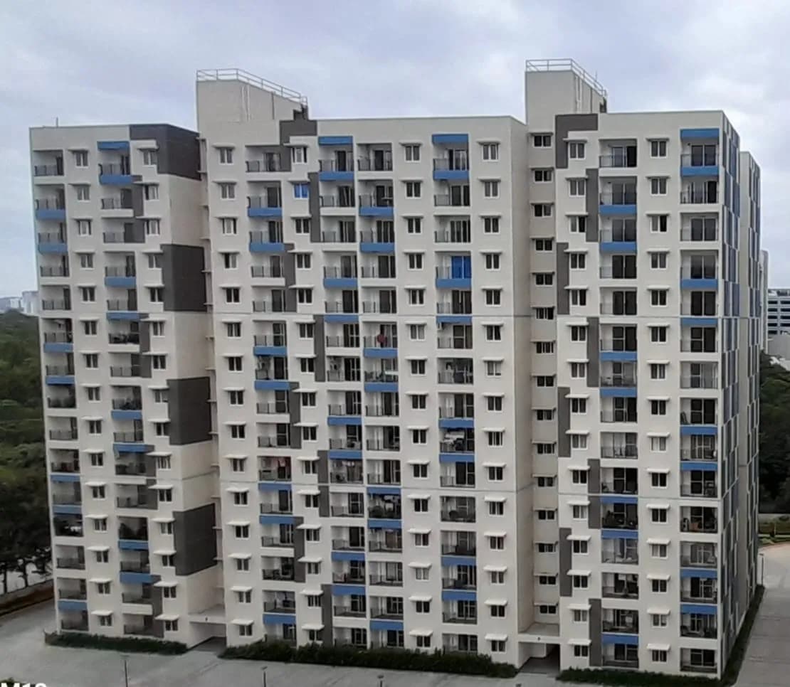 Adarsh Lakefront Residential: Site photo filed with Karnataka RERA