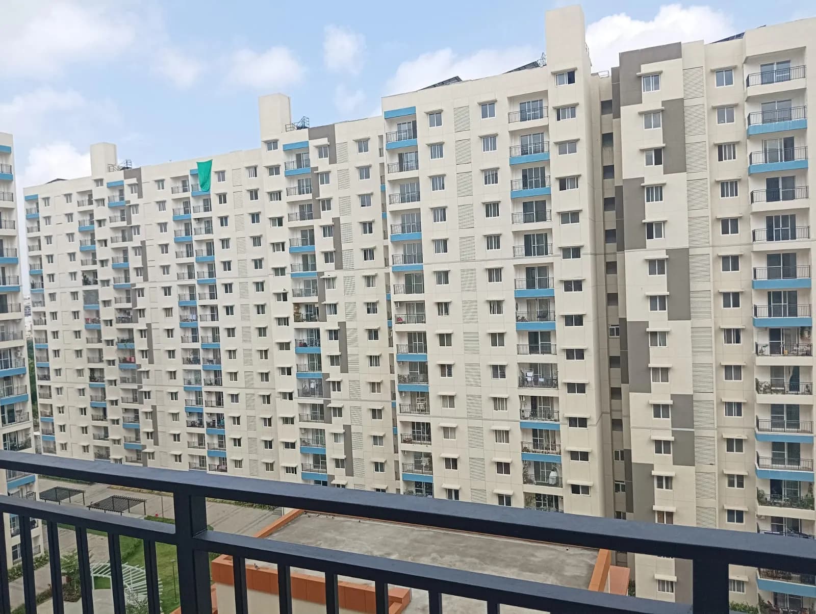 Adarsh Lakefront Residential: Site photo filed with Karnataka RERA