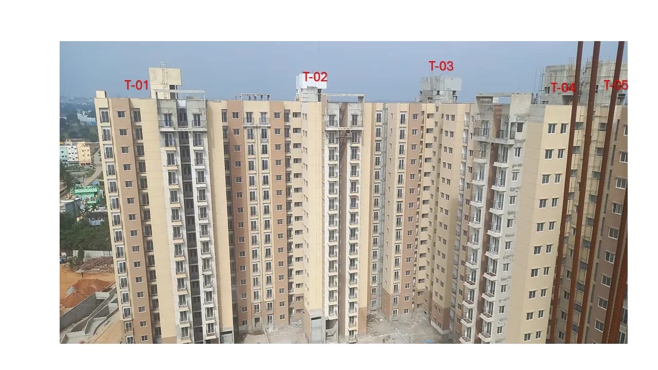 Shriram WYT Field: Site photo filed with Karnataka RERA