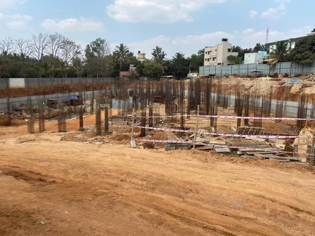 V.S.R Tranquil: Site photo filed with Karnataka RERA