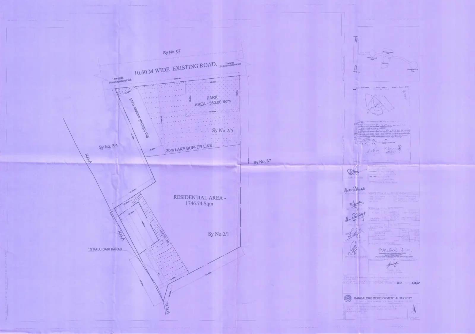 Maitree Vajra: Single layout Plan (filed with Karnataka RERA)