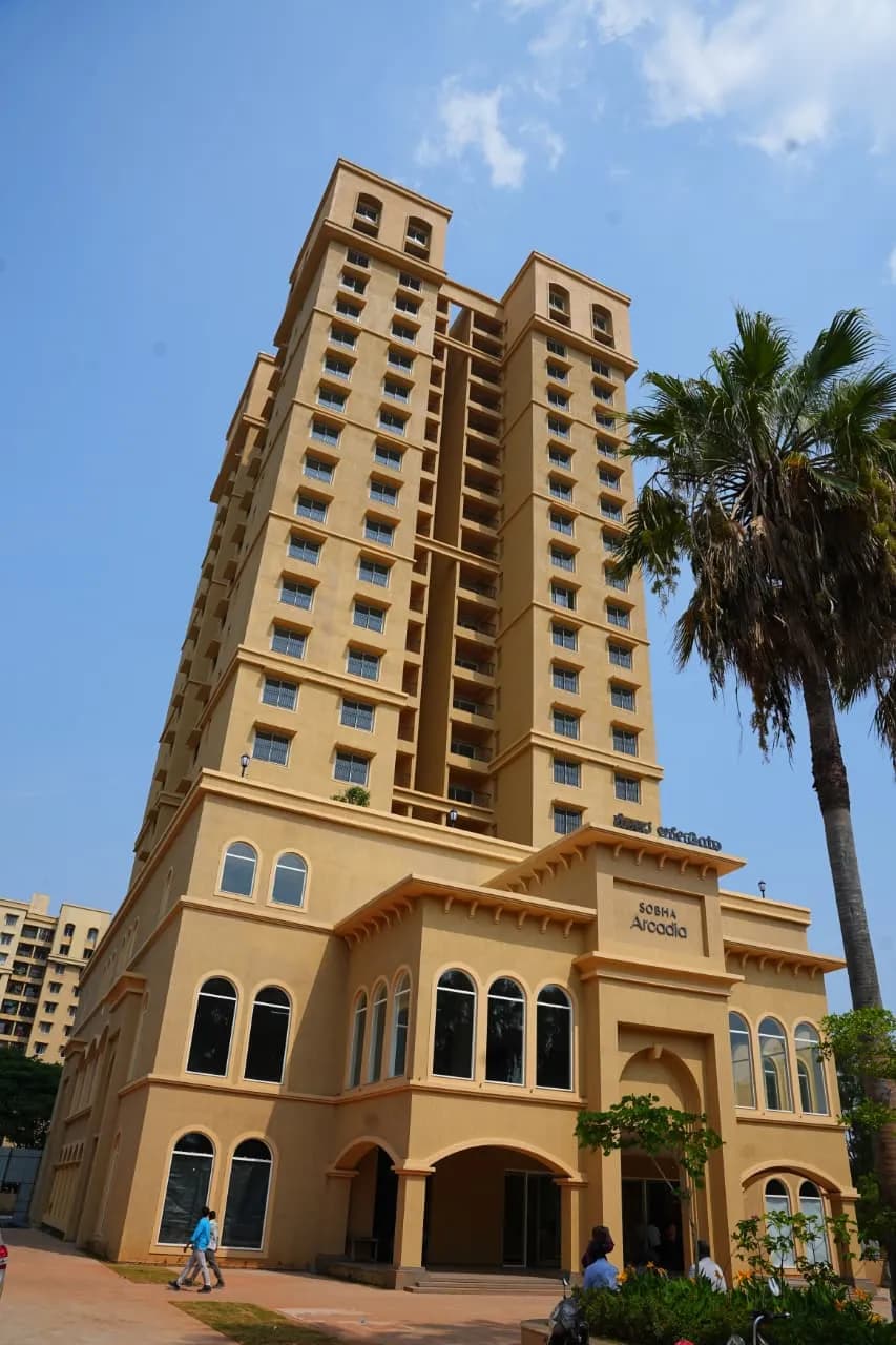 Sobha City Athena: Site photo filed with Karnataka RERA