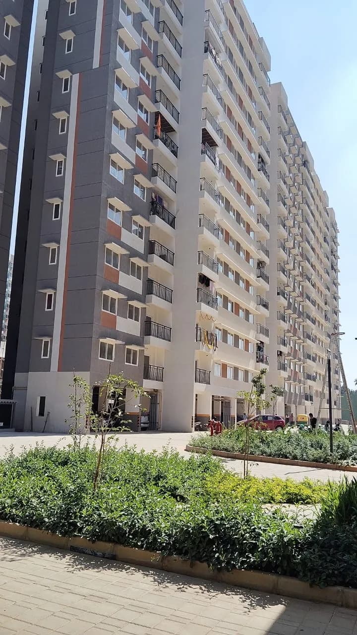 Adarsh Greens: Site photo filed with Karnataka RERA