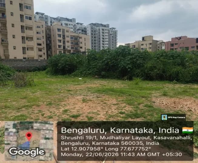Bhavya Triora: Site photo filed with Karnataka RERA