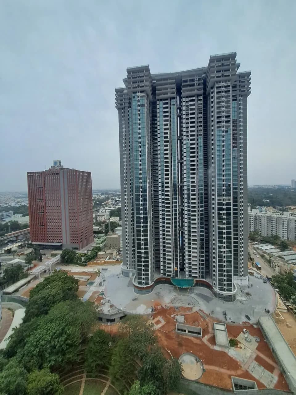 The Presidential Tower: Site photo filed with Karnataka RERA