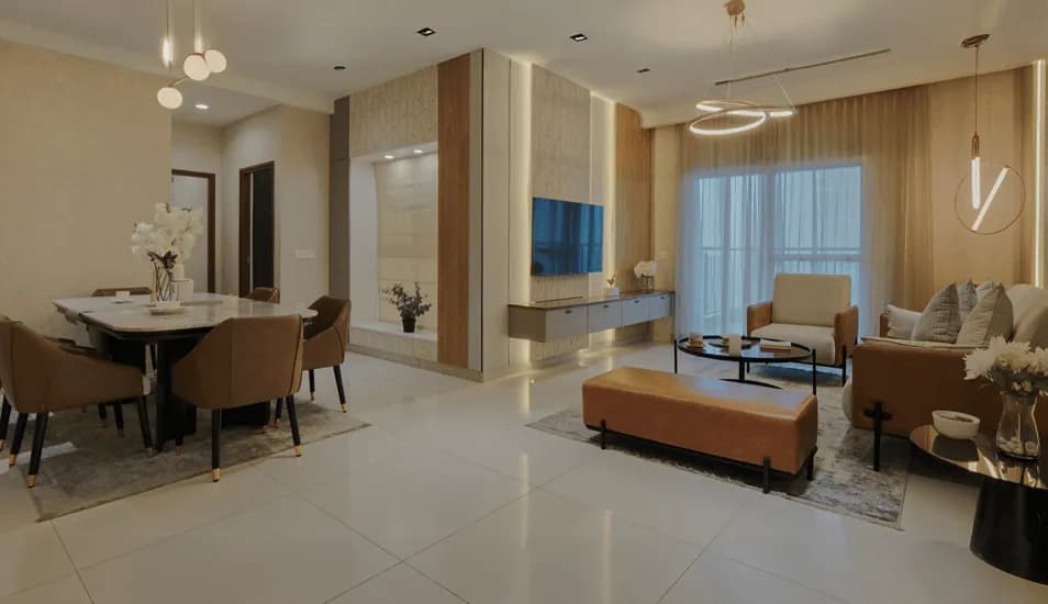 Purva Park Hill: 3 BHK flats in Kanakapura Road exterior view (artist’s impression)