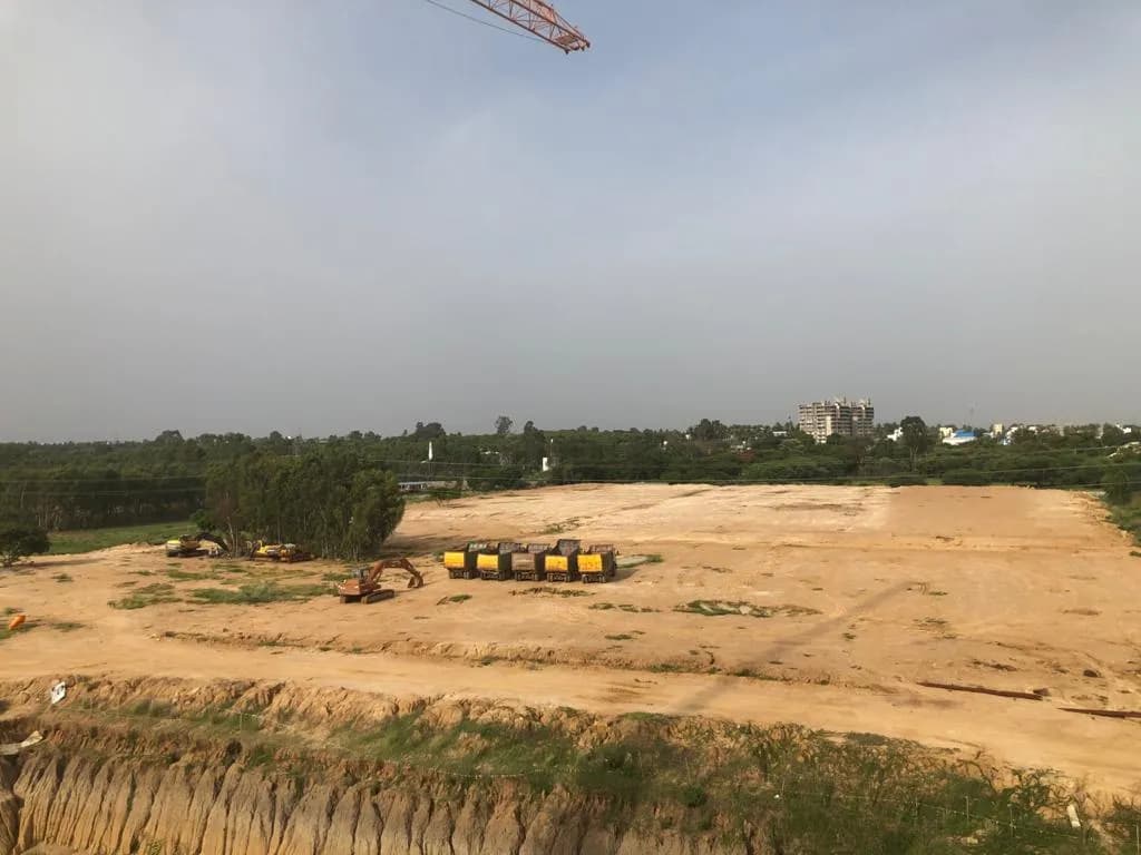 In That Quiet Earth Phase-2a: Site photo filed with Karnataka RERA