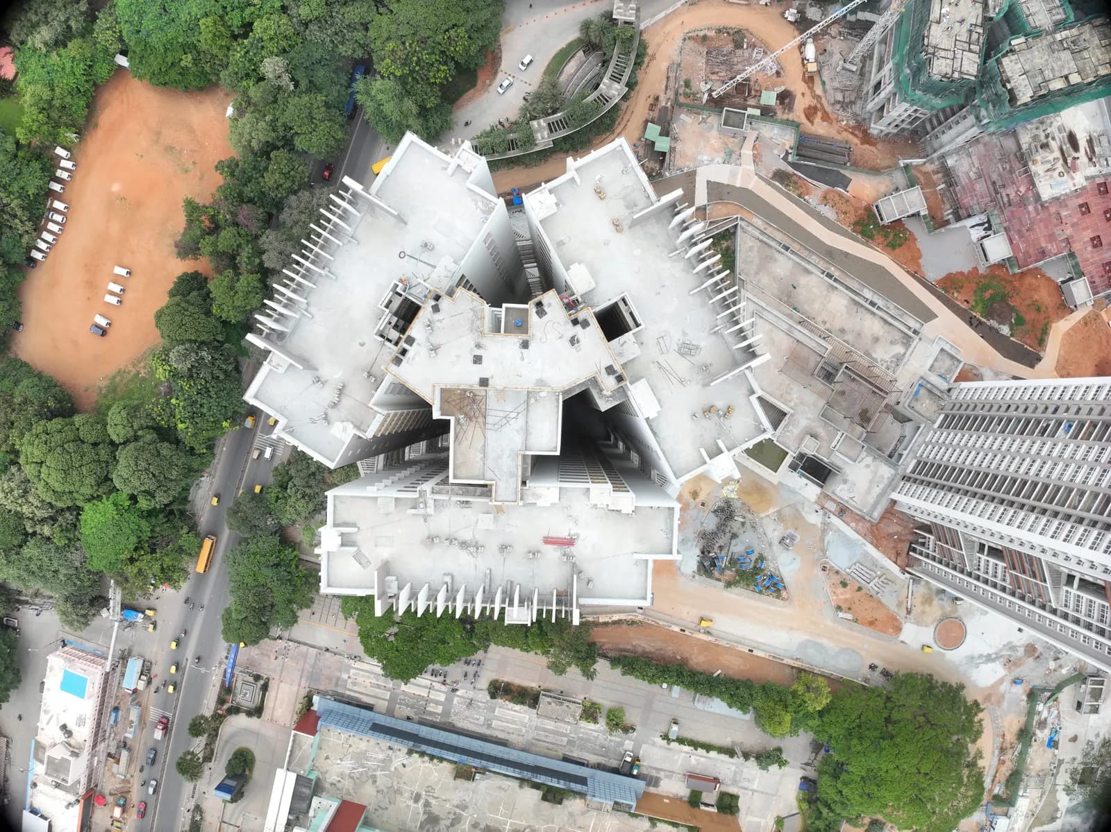 Parkwest - Oak - Tower 10: Site photo filed with Karnataka RERA