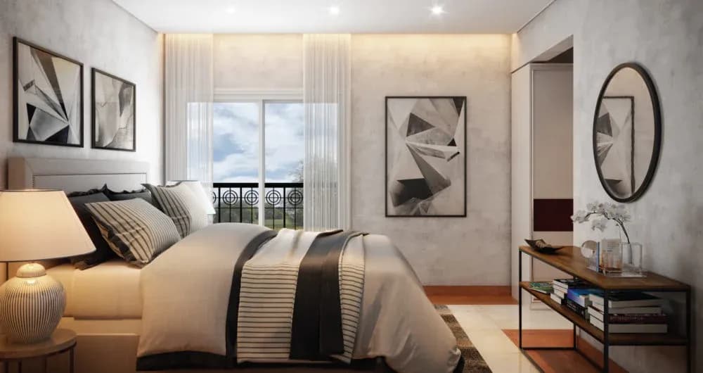 SOBHA Windsor Apartment Bedroom (artist’s impression)