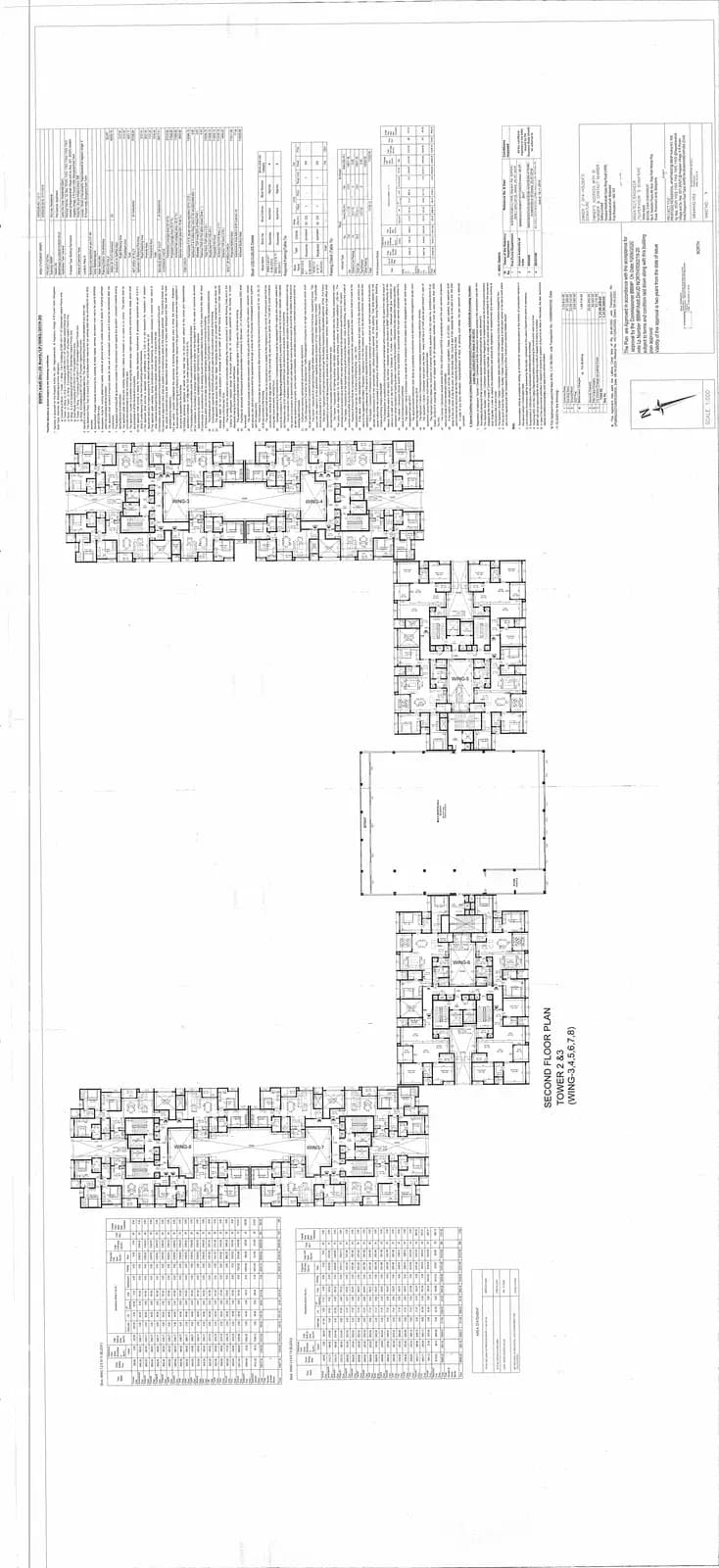 Sobha Windsor: Phase 3 2nd Floor Plan (filed with Karnataka RERA)