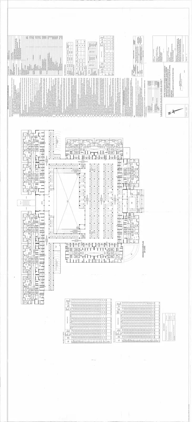 Sobha Windsor: Phase 4 Ground Floor plan (filed with Karnataka RERA)